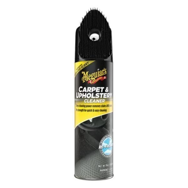 Use On Carpet/ Upholstery, 19 Ounce Aerosol Can, Single, Meguiars Wax, Mfr#: G191419